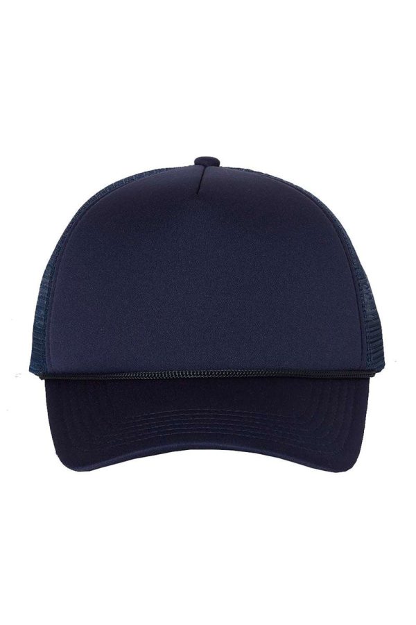 Willow Block Auntie Foam Mesh Back Trucker Cap Online - Image 2