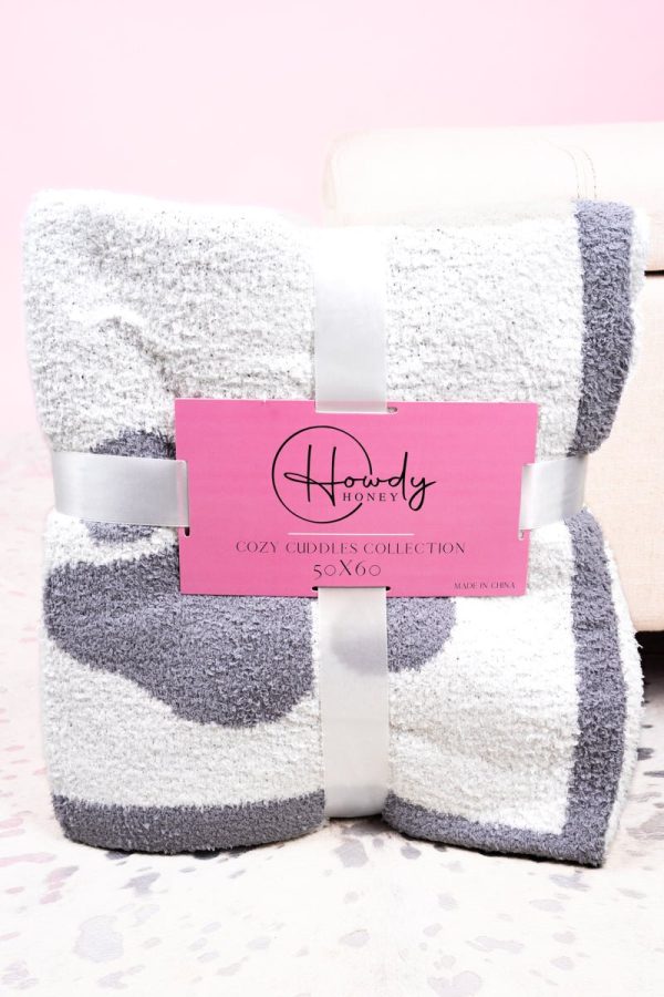 Cozy Cuddles Evie Paw Print Blanket Online now - Image 4