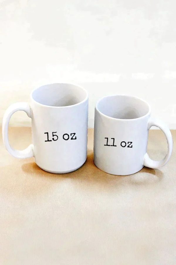 Bet Your Autumn Dollar White Mug For Sale - Image 2
