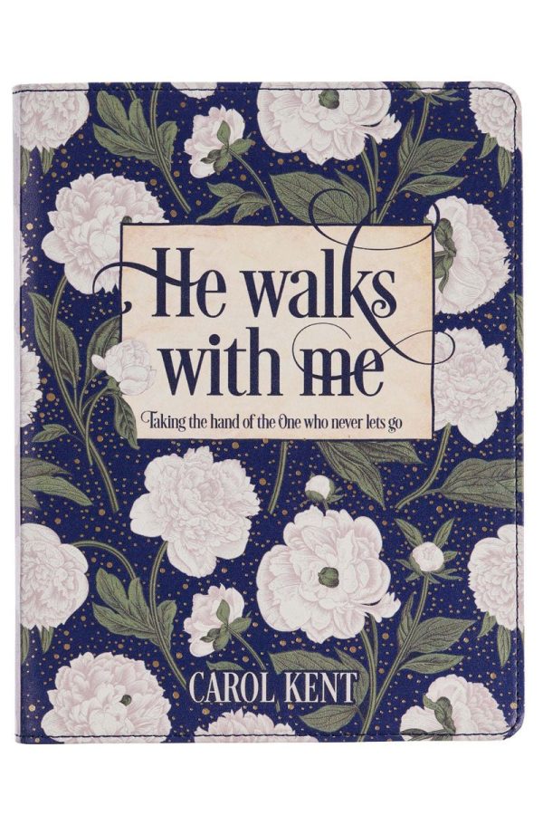 He Walks With Me LuxLeather Book Sale