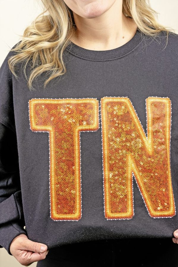 Faux Sequin TN Transfer Unisex NuBlend Crew Sweatshirt Online now - Image 2