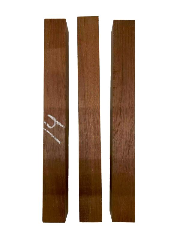 Pack of 3, Genuine Mahogany Turning Wood Blanks 15  x 1-3 4  x 2  #14 Online - Image 2