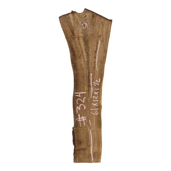 Beautiful Honey Locust Live Edge Slab - 61 x 12 x 1-1 2 , #324 For Cheap