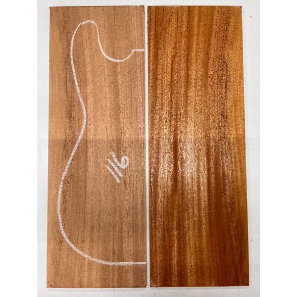 African Mahogany Khaya Bookmatched Guitar Drop Top 21  x 7-1 4  x 1 4  #116 For Sale - Image 2