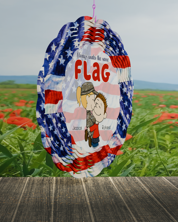 Personalized Gifts For Veteran Couple Wind Spinner 04toqn160125hg Sale - Image 5